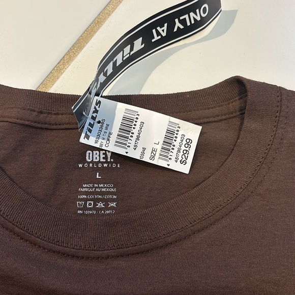 Obey Worldwide Renaissance Angel Baby Statue Andre Giant Face Brown Size Large - Picture 4 of 7